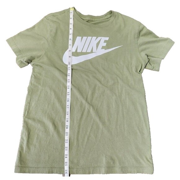 Nike Men's T-Shirt | Small, Green, Logo, Crew Neck, Short Sleeves, GUC, Read Des - Picture 7 of 10